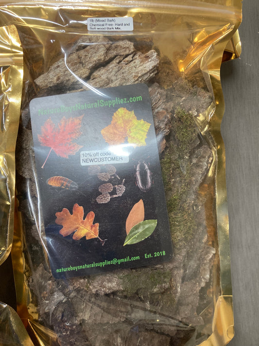 Cherry,Oak, Maple bark mix 1 Gallon bag
